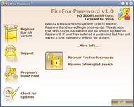 LastBit FireFox Password Recovery screenshot